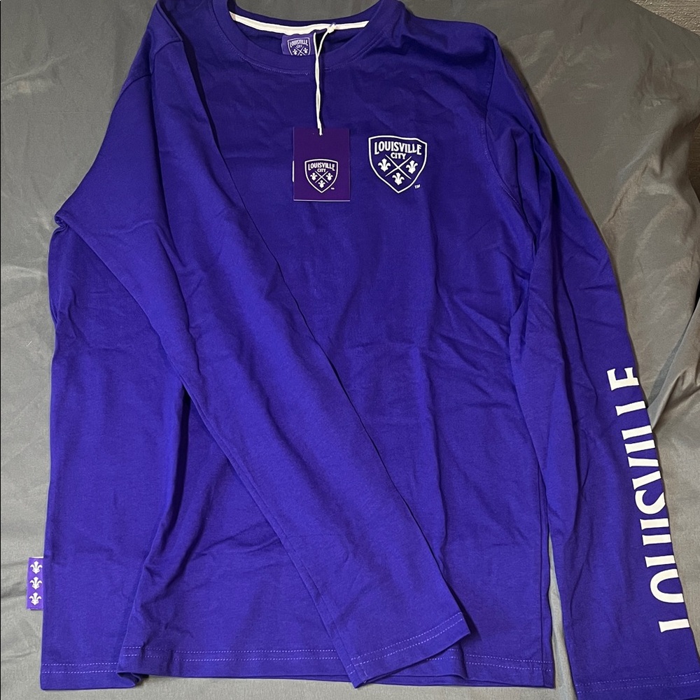 Louisville City Purple Long Sleeve Tee